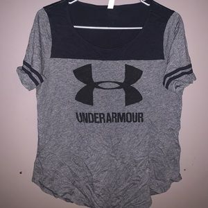 Under Armour gray shirt
